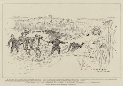 A Rough Time for the Imperial Yeomanry, A Scouting Incident Near Derdeport by Charles Edwin Fripp